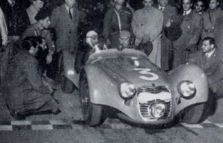 Alberto Ascari i Guerino Bertocchi – Maserati A6 GCS.